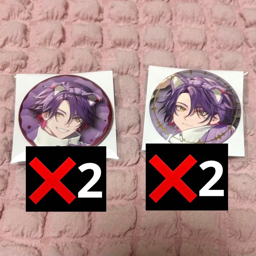 にじさんじ VOLTACTION パジャマ わんにゃくしょん 缶バッジ 渡会雲雀