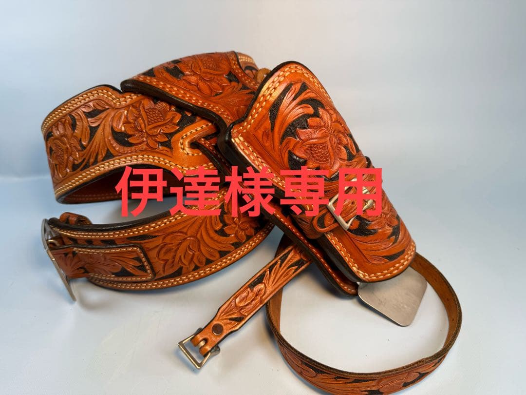 ALFONSO’S（アルフォンソ）製ファストドロー用カスタムホルスター ハートフォード - ホルスター