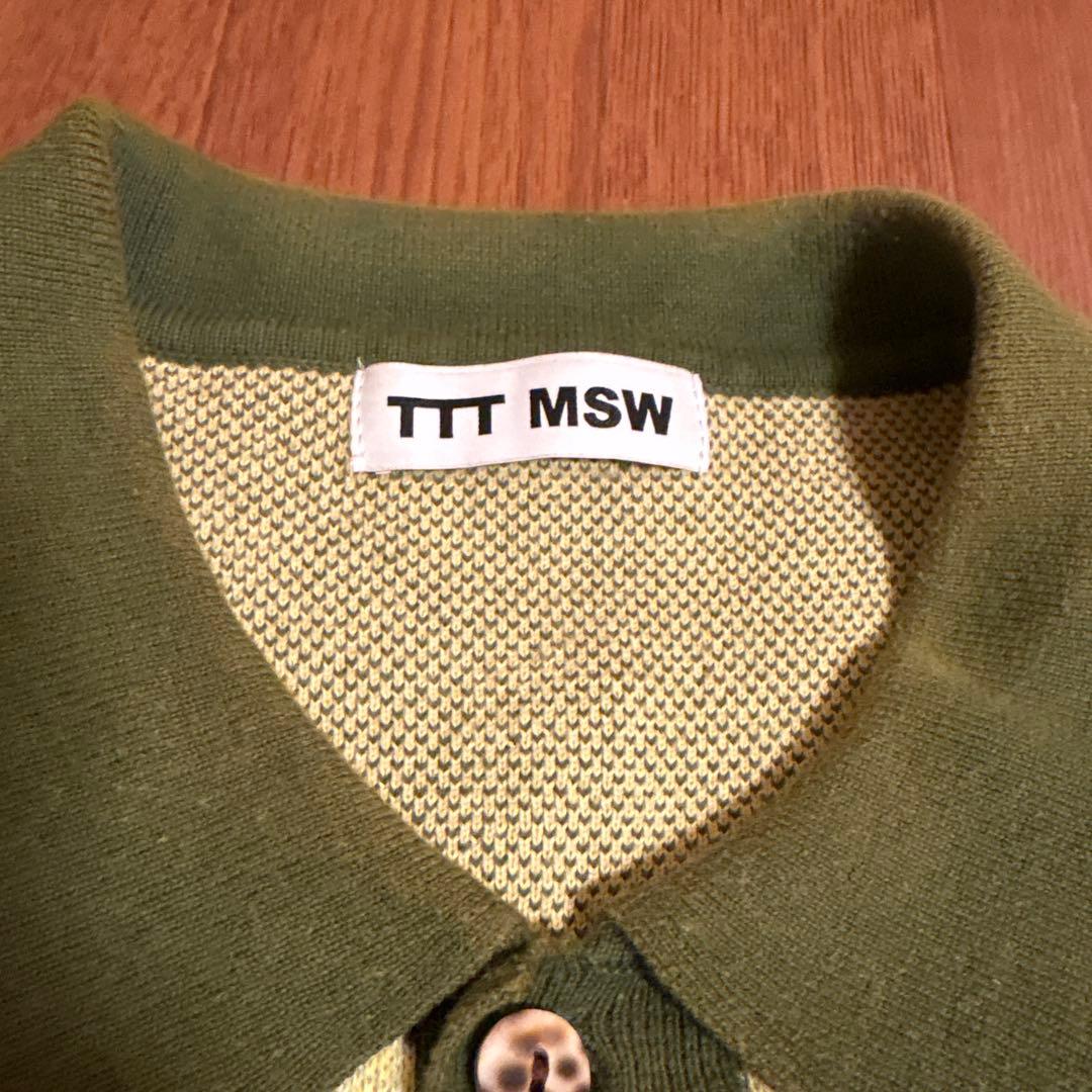 TTT MSW Flower Jacquard Knit Cardigan M