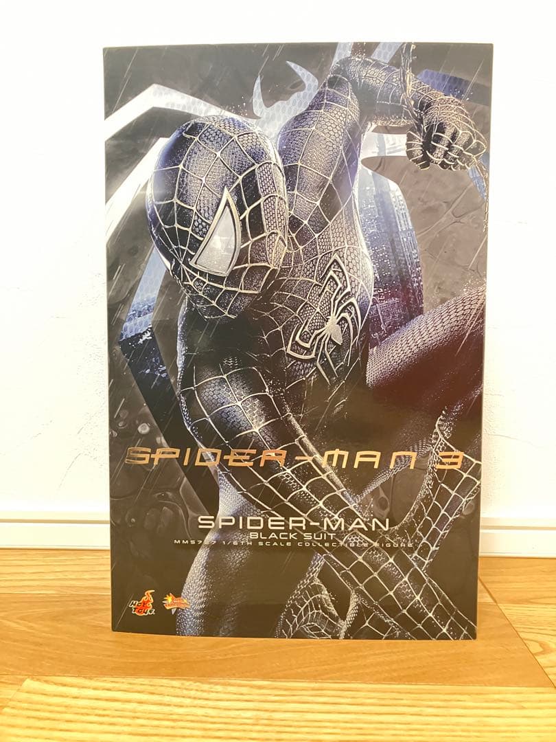ゆ*ろ様 ホットトイズ　スパイダーマン　ブラックスーツ ムービー・マスターピース】『スパイダーマン3』1/6スケールフィギュア