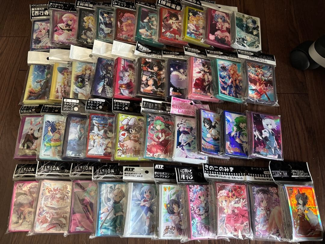 【値段交渉可】　未開封　東方　東方project スリーブ　まとめ売り　40個 新品】東方Project 東方ポストカード四枚組 第106弾 (ぎヴちょこ/miy