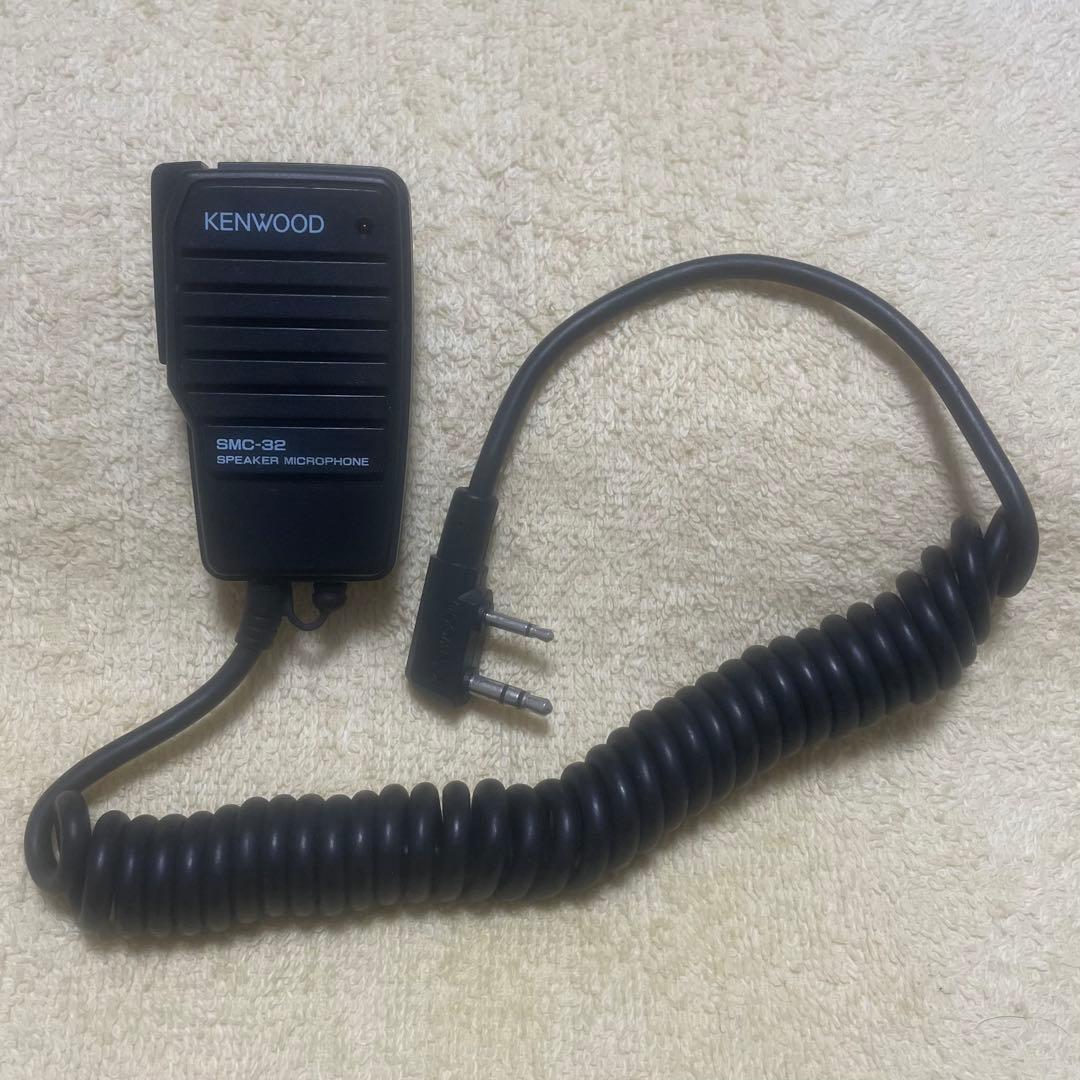KENWOOD SMC-32 スピーカーマイク ケンウッド - メルカリ