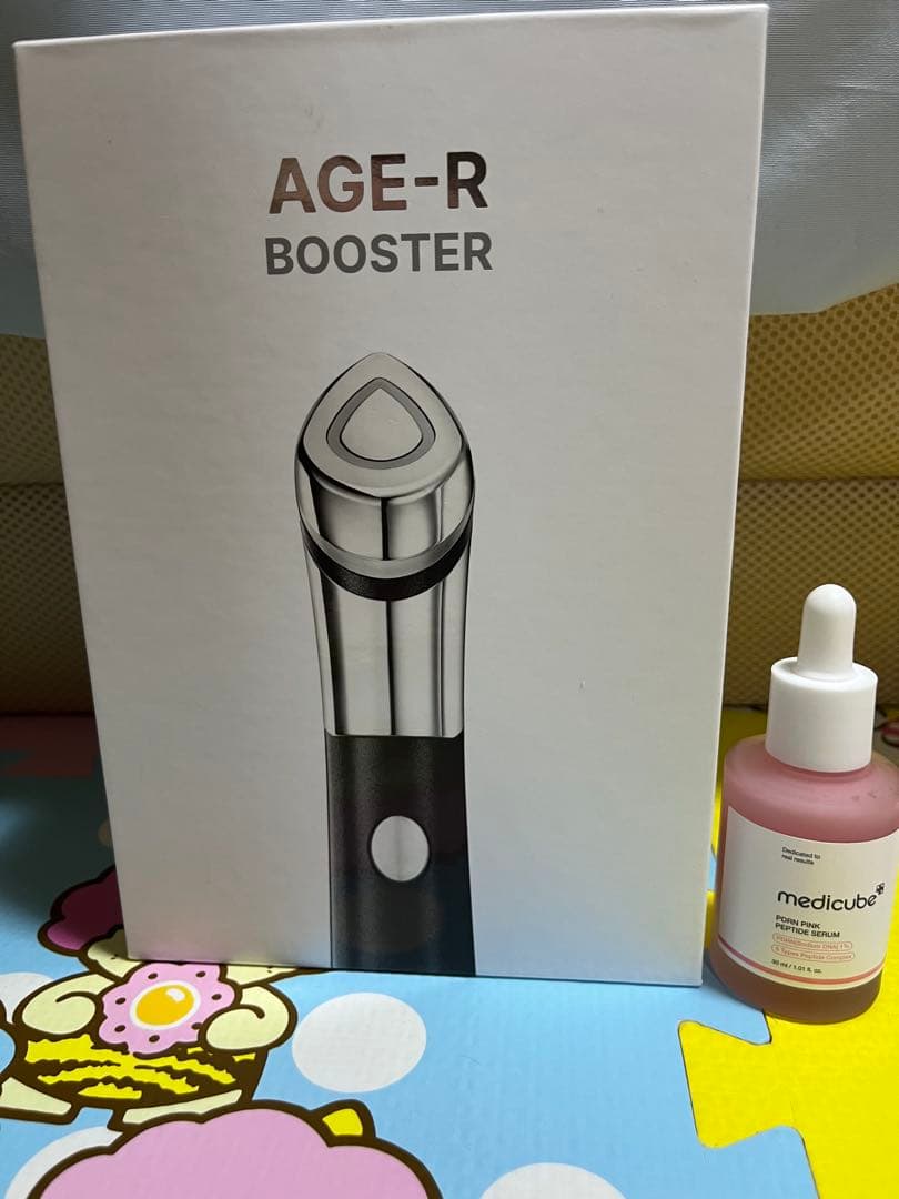 シ*ダ様 AGE-R BOOSTER 美顔器　メディキューブ　medicube 楽天市場】ROOM桃コラボ【medicube公式】AGE-R ブースタープロ（メディ