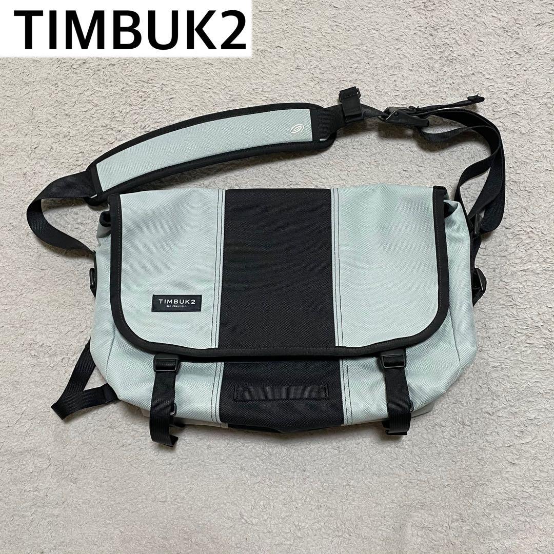 TIMBUK2 メッセンジャーバッグ　Sサイズ　ロゴ刺繍　Y2K 肩掛け　ブルー ワゾースキー 専用 TIMBUK2 ティンバックツー メッセンジャー y2k