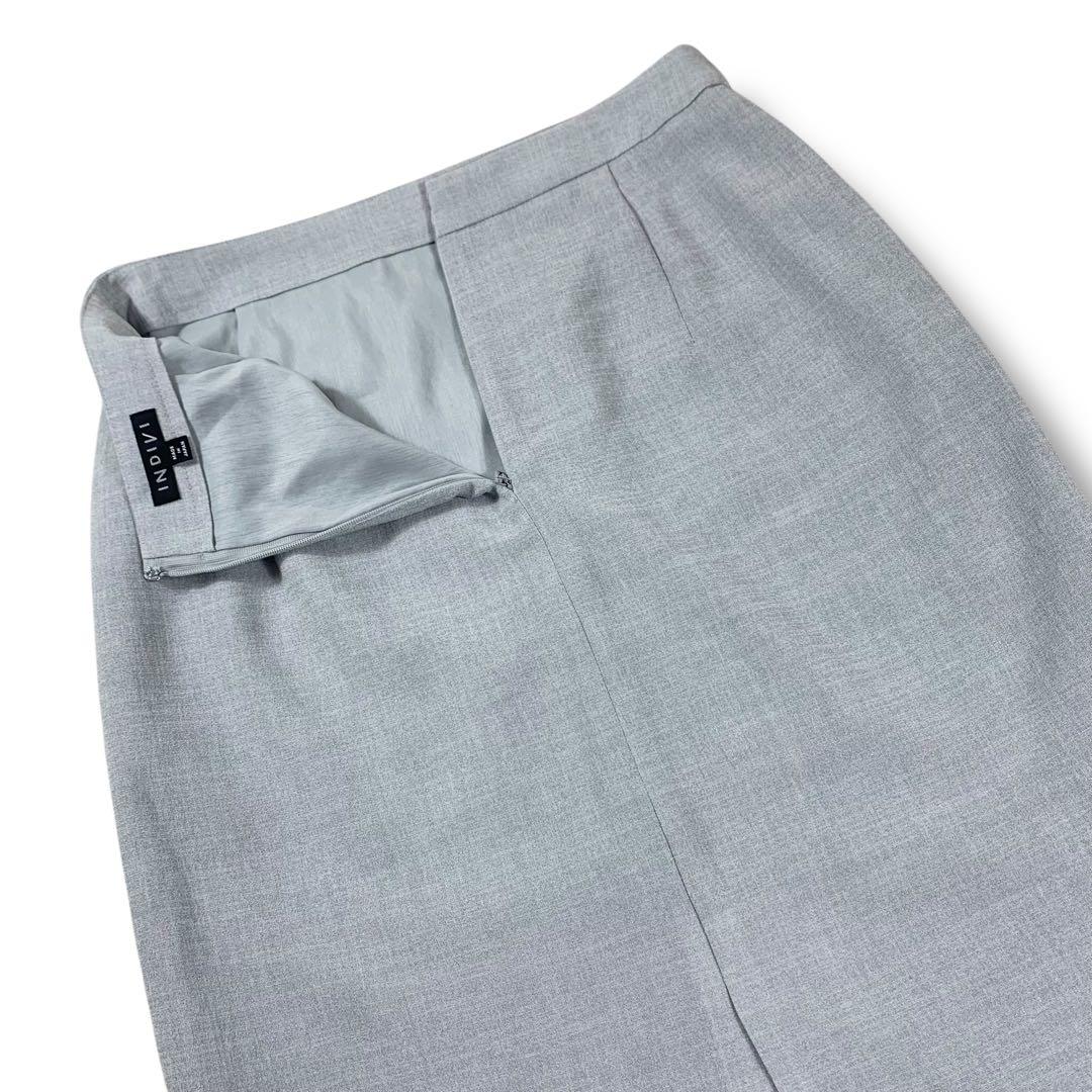 未使用級/25SS✨INDIVI セットアップ ノーカラー トリアセテート混38