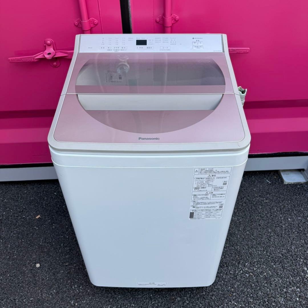 🈹T008☆2020年製☆パナソニック 洗濯機 10KG インバーター搭載