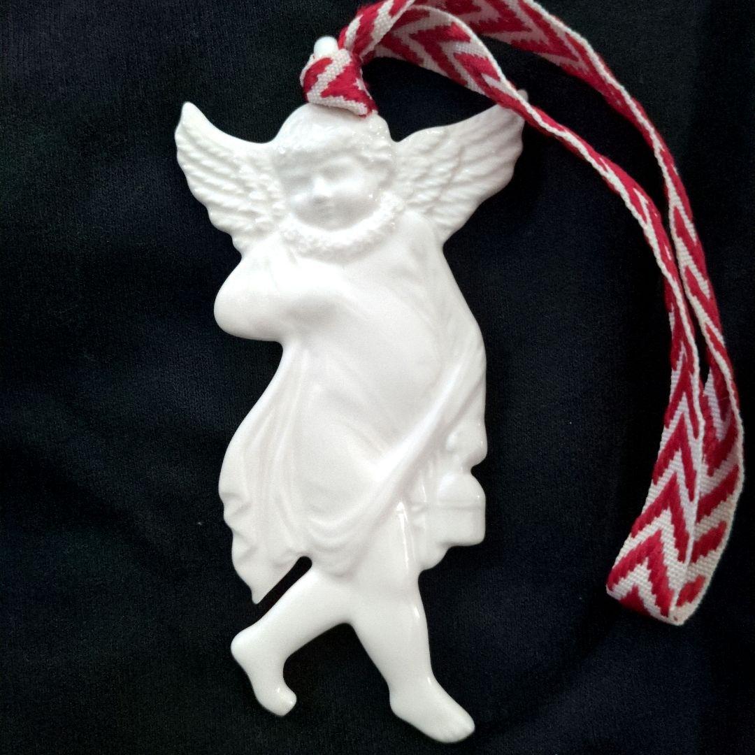 最終価格 WEDGWOOD ホリデイオーナメント クリスマス 4点 エンジェル