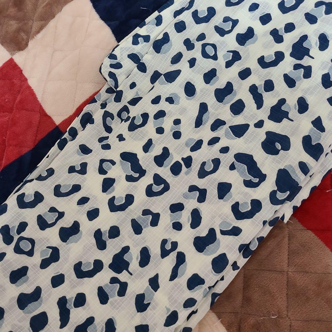 パメオポーズ　青レオパード浴衣　綿　万博やイベントや推し活にも！