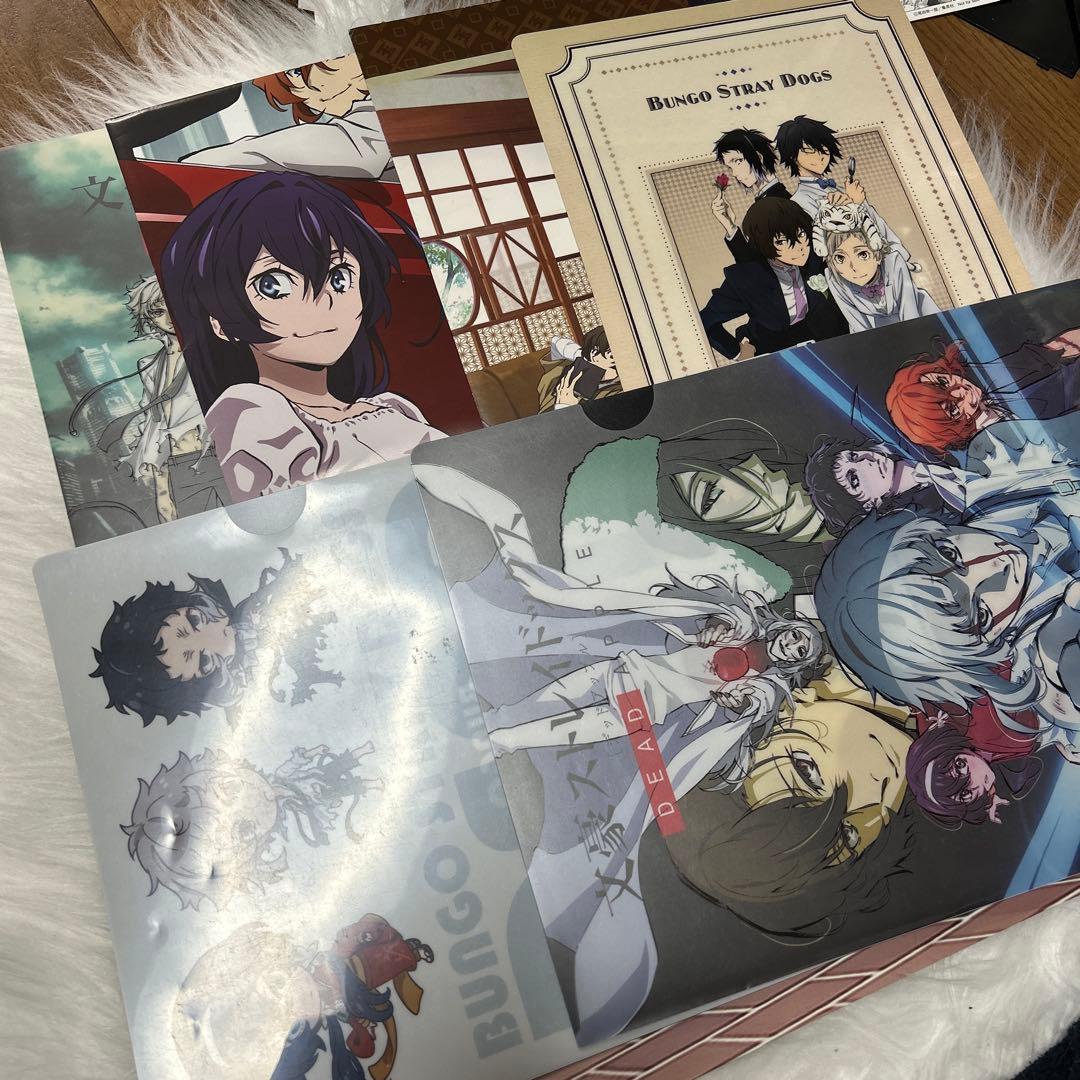 文豪ストレイドッグス 文スト ポスター 下敷き クリアファイル 太宰治