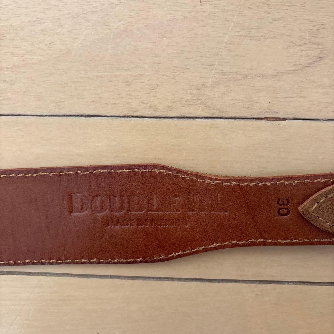 nao様専用 ダブルアールエル トゥールドレザーステートメントバックル