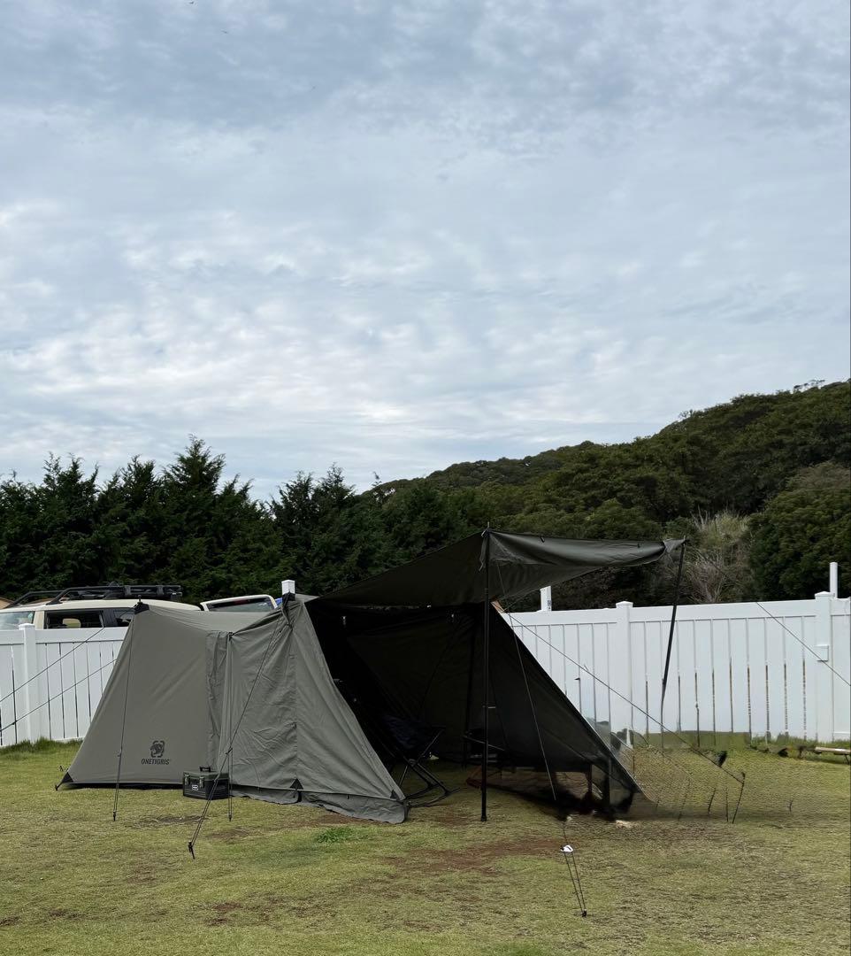 OneTigris ソロホームステッドTC アーミーグリーン前幕セット 楽天市場】☆楽天スーパーSALE☆17,900円→5,370円☆送料無料