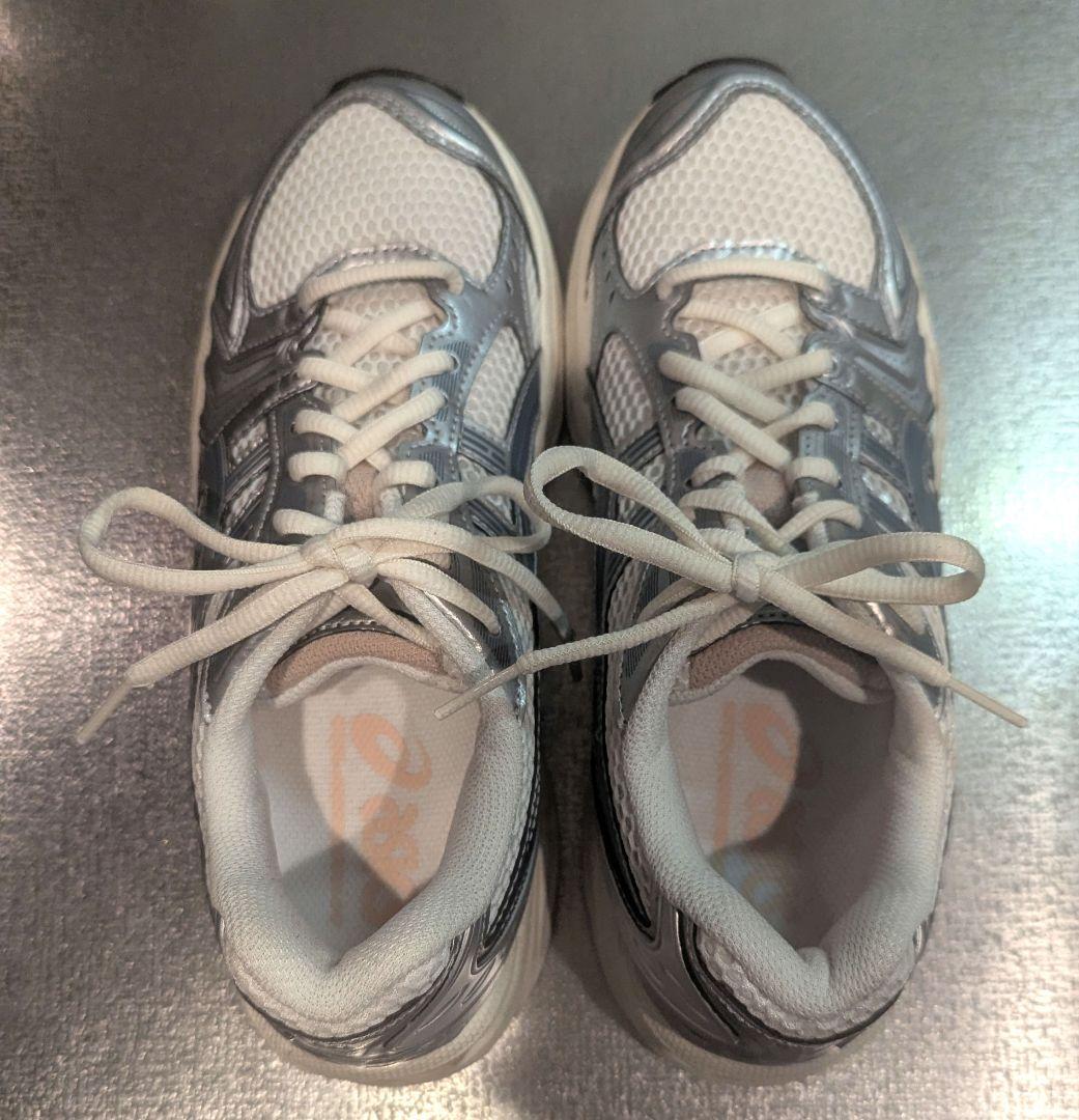 靴 asics GEL-KAYANO14 CRM 24.5cm