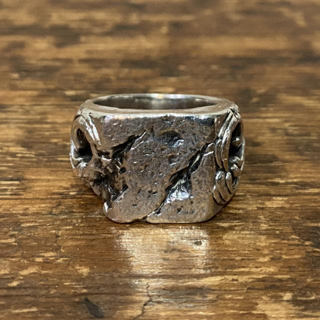 名作! 2007年 Y's アラベスク 退廃 シグネットリング シルバー950