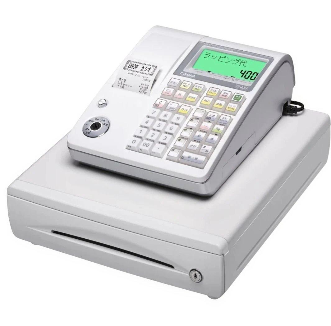 CASIO TE-400-WE 電子レジスター TE-400-RD 電子レジスター TE-400 1台 カシオ計算機 【通販モノタロウ】