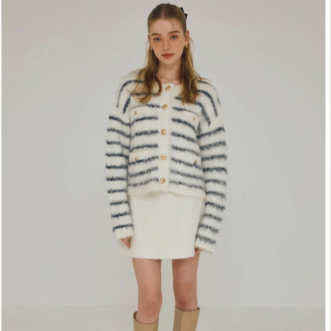 poláuraシャギーニットカーディガン シャギーニットカーディガン – poláura OFFICIAL ONLINE STORE