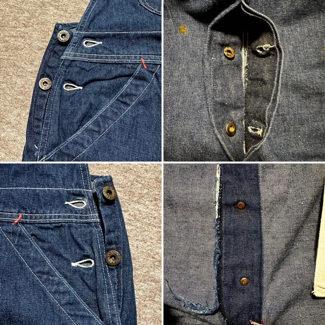 PAYDAY オーバーオール 大戦 濃紺 美品 JC Penny WW2 40s - メルカリ