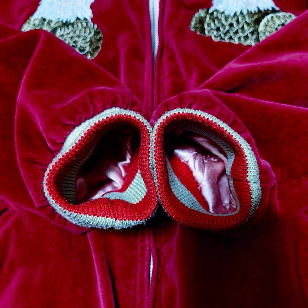 DENIME シンズ期 鷲 狼 スカジャン 別珍 リバーシブル サイズ 42