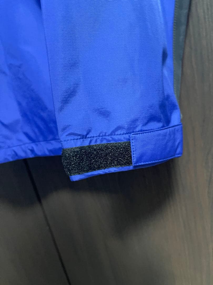 着用1回】美品 ザノースフェイス レインテックス ゴアジャケット L 青