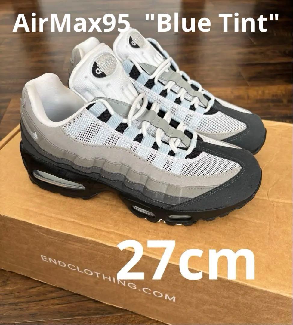 未使用 Nike W AirMax 95 OG \"Blue Tint\" 27cm Nike Air Max 95 OG Blue Tint