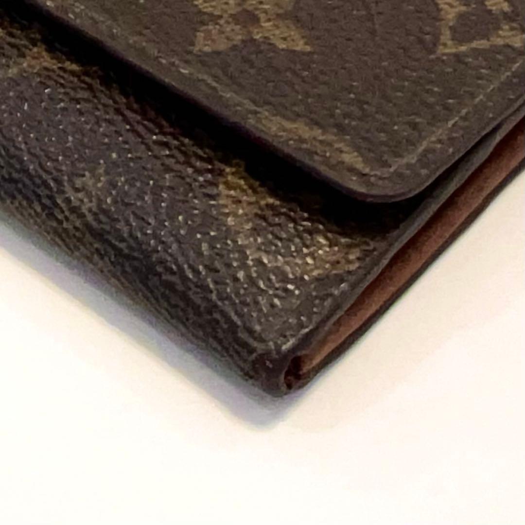 ルイヴィトン モノグラム ポルトモネプラ コインケース ブラウン