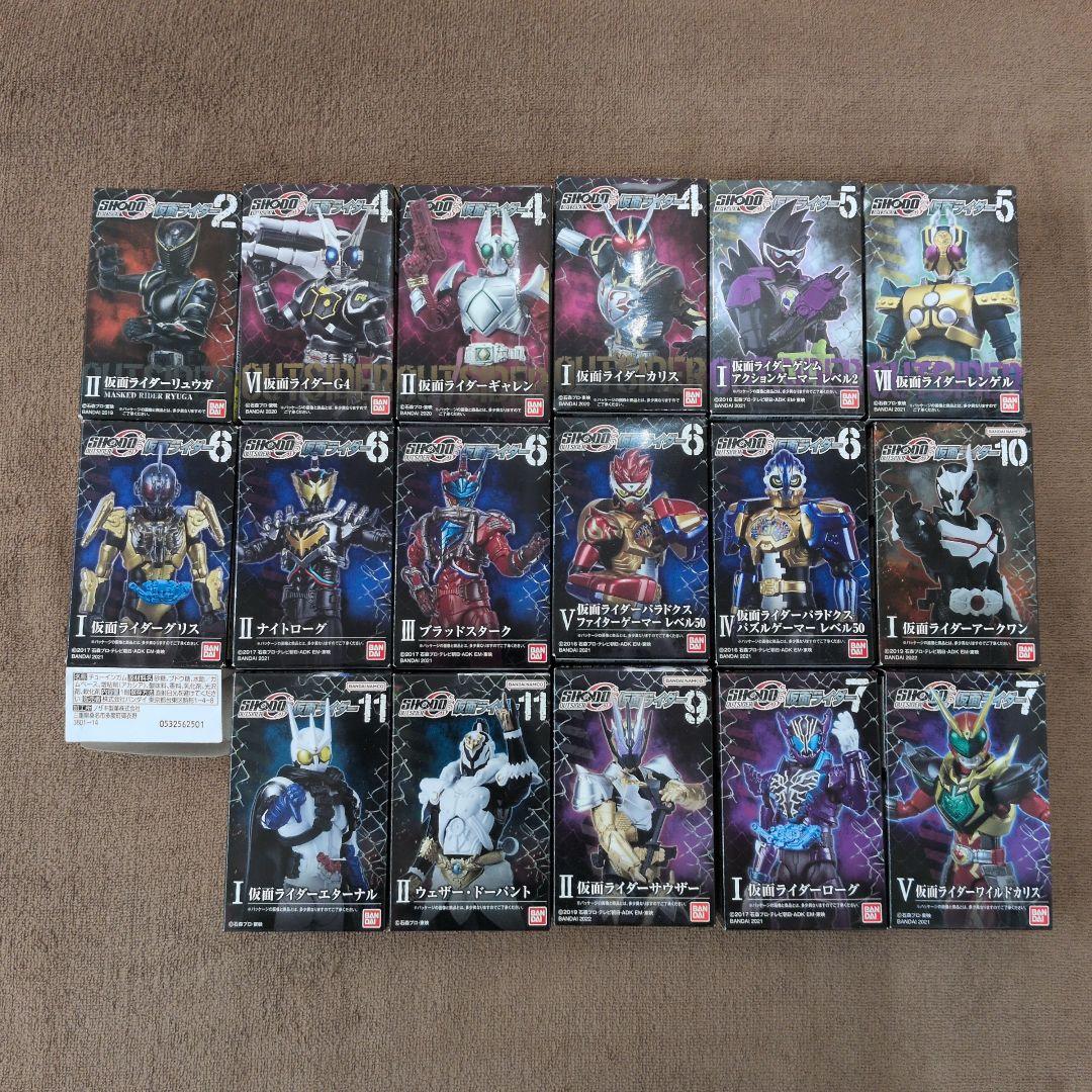 掌動OUTSIDER 17体 仮面ライダーZX、タイガーロイド、ディケイドに加え、コアファン必携の