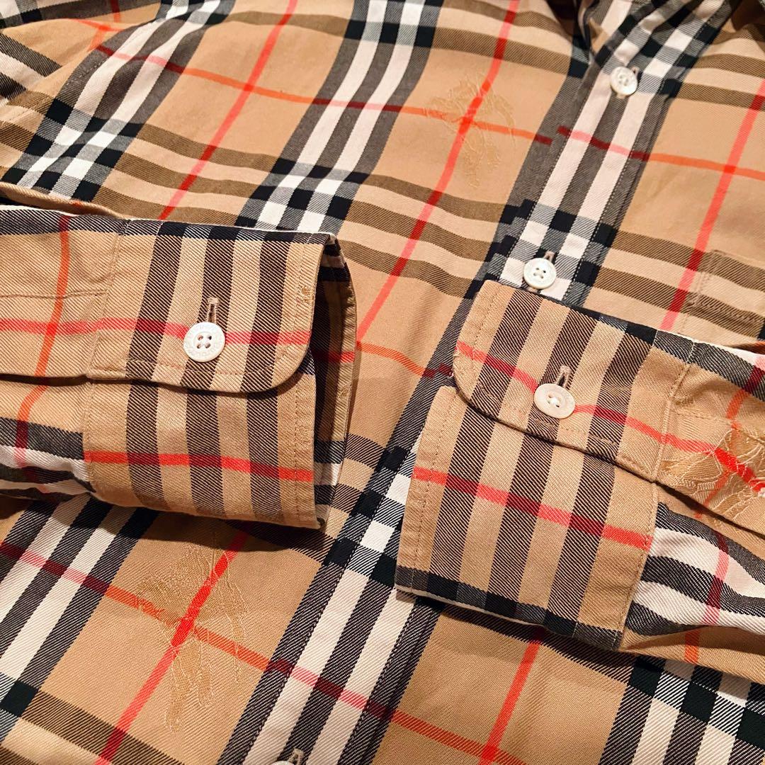 ✨美品✨希少 Burberry バーバリー ノバチェックシャツ シャドーホース
