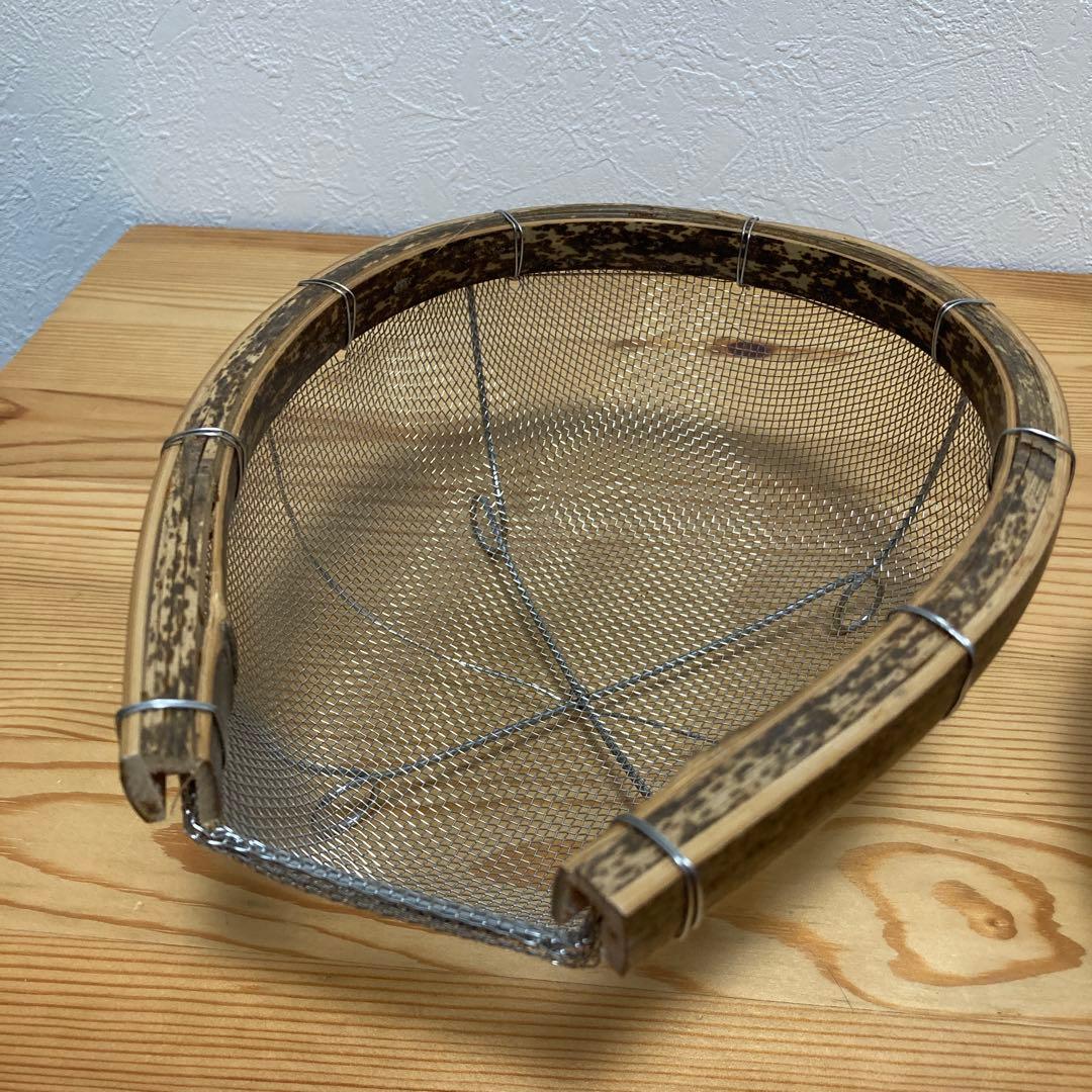 廃盤 虎竹 水切ステンレスざる 竹虎 希少 未使用 3個セット ザル