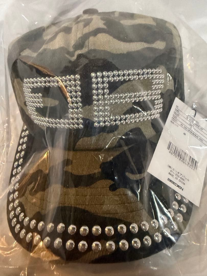 BD STUDS DAMAGE CAP BEEDEN迷彩　送料込み　タグ付き BD STUDS DAMAGE CAP – BEEDEN