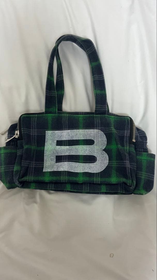 beeden ビーデン MINI B LOGO BAG チェック柄 - メルカリ
