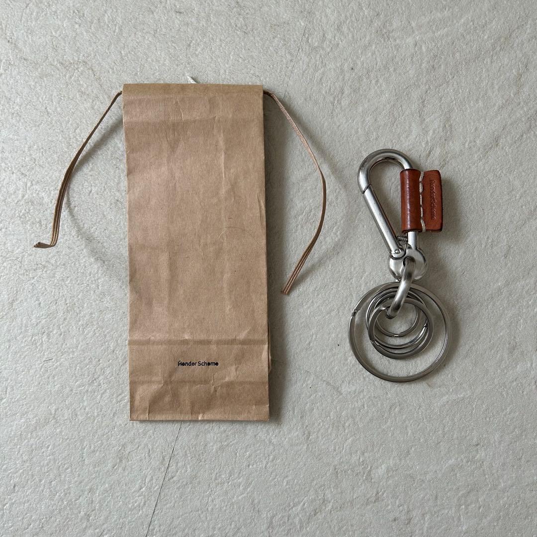 エンダースキーマ　hender scheme カラビナ　キーリング Hender Scheme (エンダースキーマ) karabiner / カラビナー