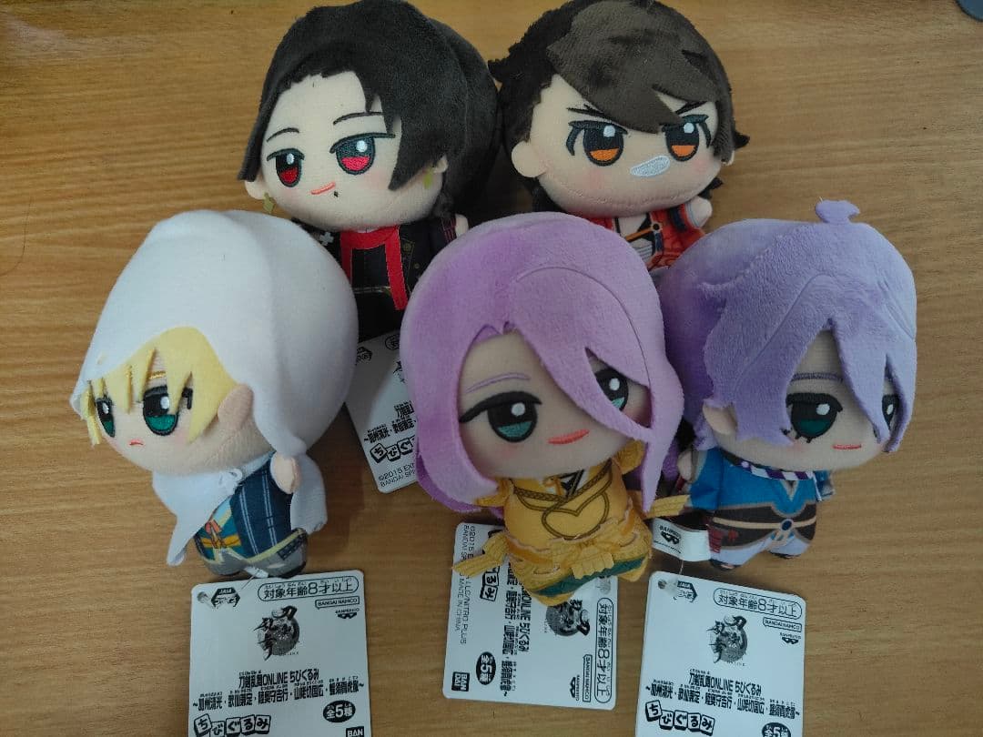 刀剣乱舞ONLINE ちびぐるみvol.1 全5種コンプセット - メルカリ