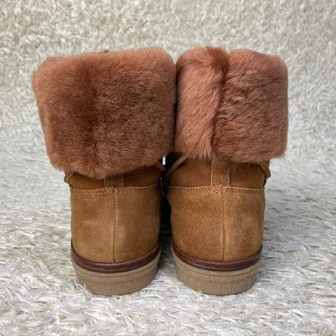 極美品✨️マックスマーラ 2way リアルムートンブーツ 37 24cm 箱付き