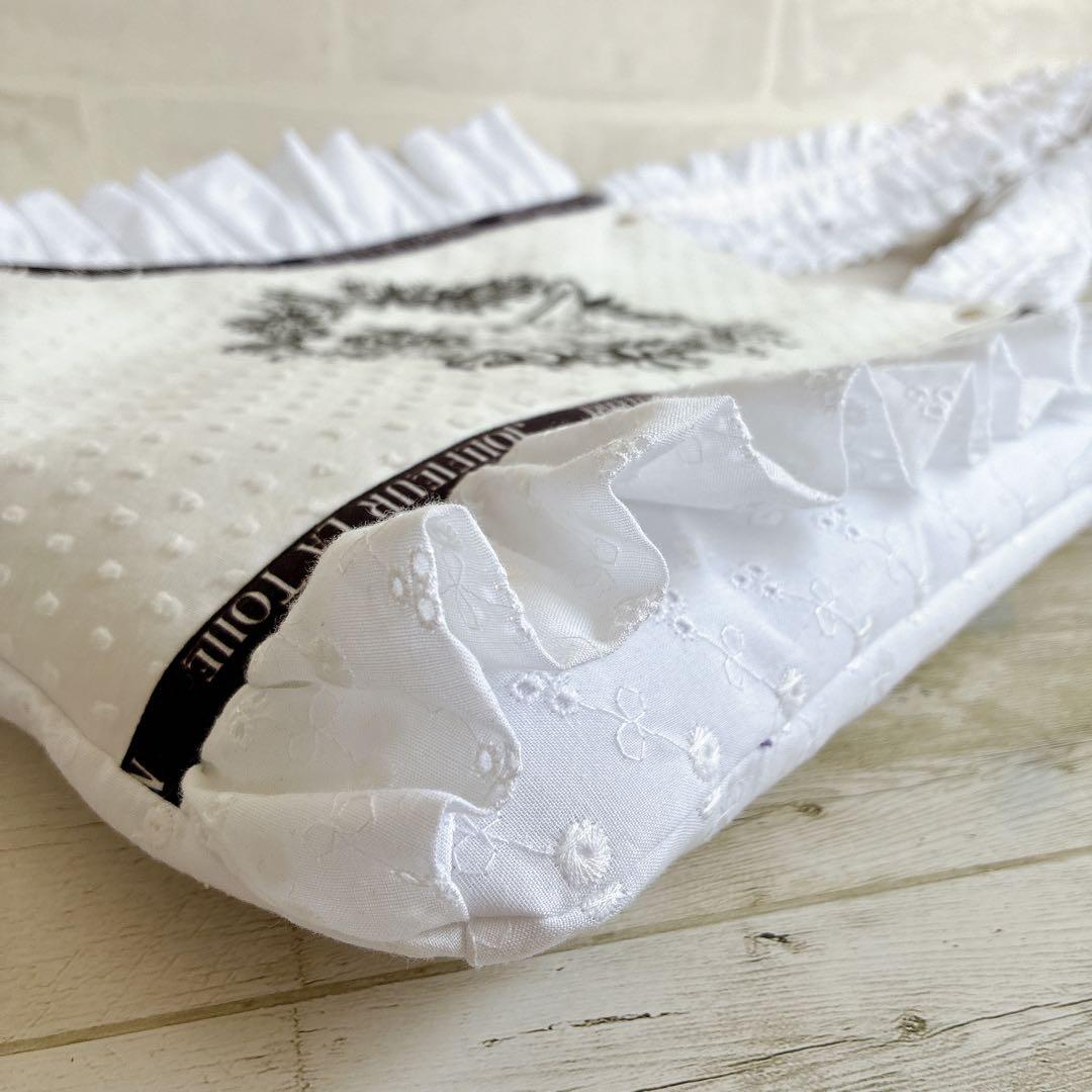 436 ジョリーフルール エピファニー フリルトートバッグ うさぎ