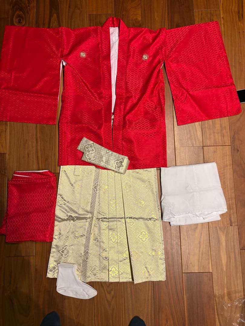 男の子用 13才　卒業式用袴 卒業式 小学校 小学生 男の子 ジュニア 着物 袴セット 130cm 140cm