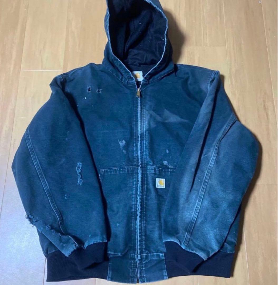 USA製 Carhartt アクティブジャケット メッシュ ブラック XL - メルカリ