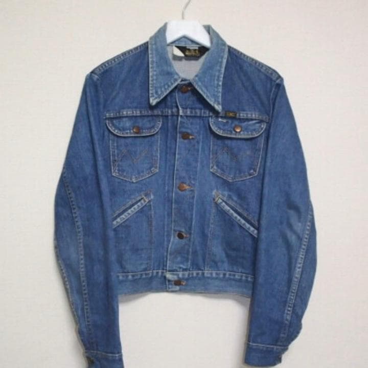 希少 70s MAVERICK 3J03MJ デニムジャケット 三角黒タグUSA - メルカリ