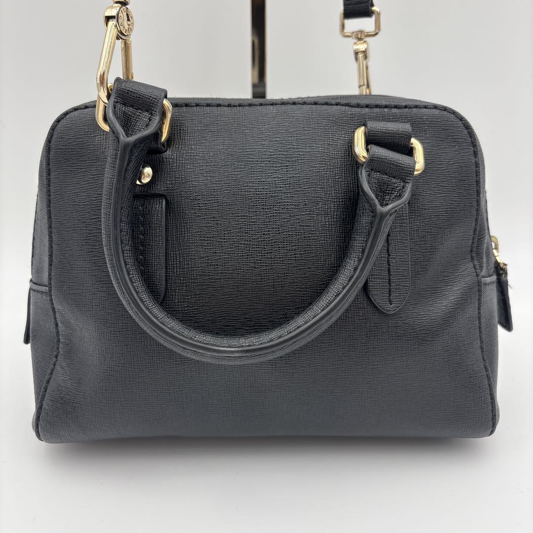 FURLA フルラ 2WAY ショルダーバッグ ハンドバッグ レザー ブラック