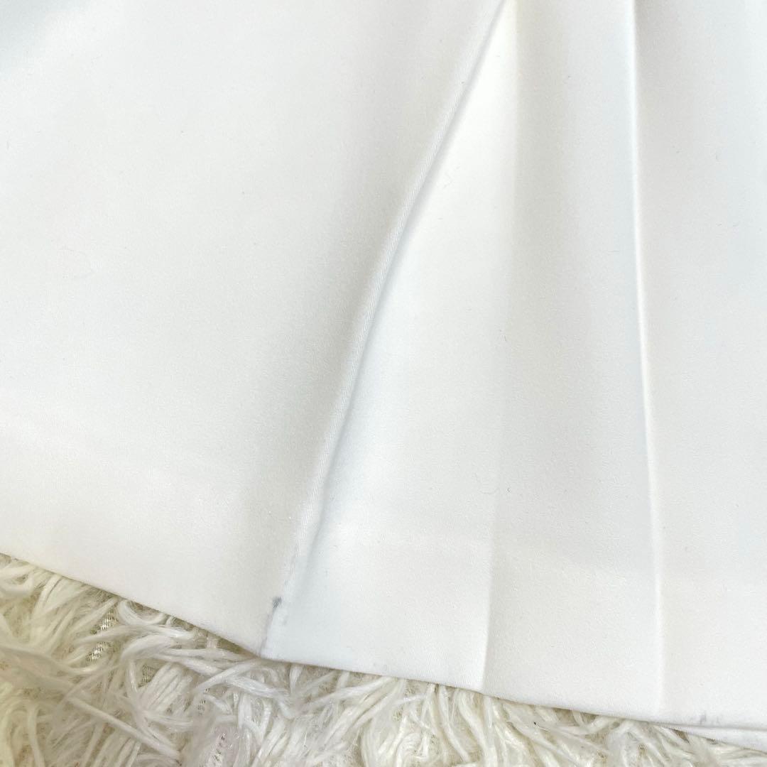 monet様専用☆アニュアンス ダブルサテンノーカラーワンピース