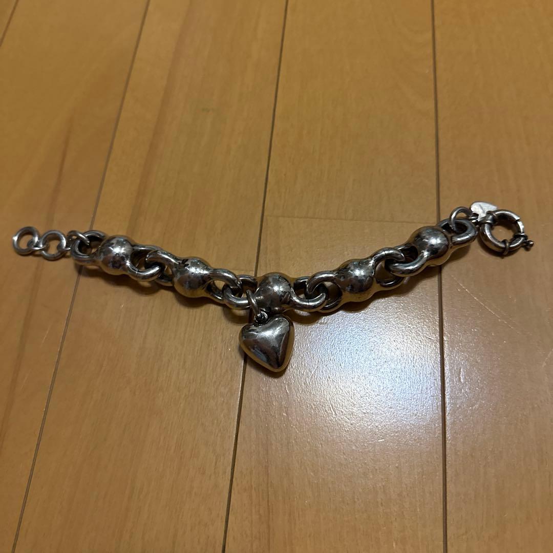 確実正規品 Acne Studios ハート型チャーム付きブレスレット 箱付き