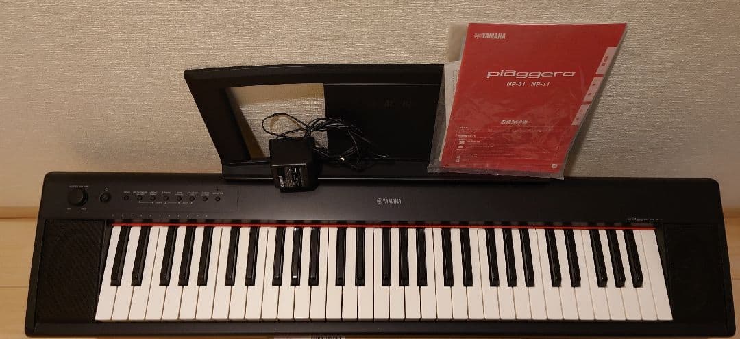 売約済】YAMAHA piaggero ピアジェーロ NP-11 電子ピアノ - メルカリ