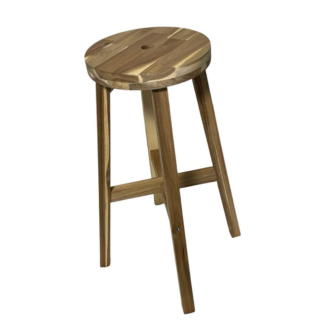 IKEA SKOGSTA ハイスツール カウンターチェア - メルカリ