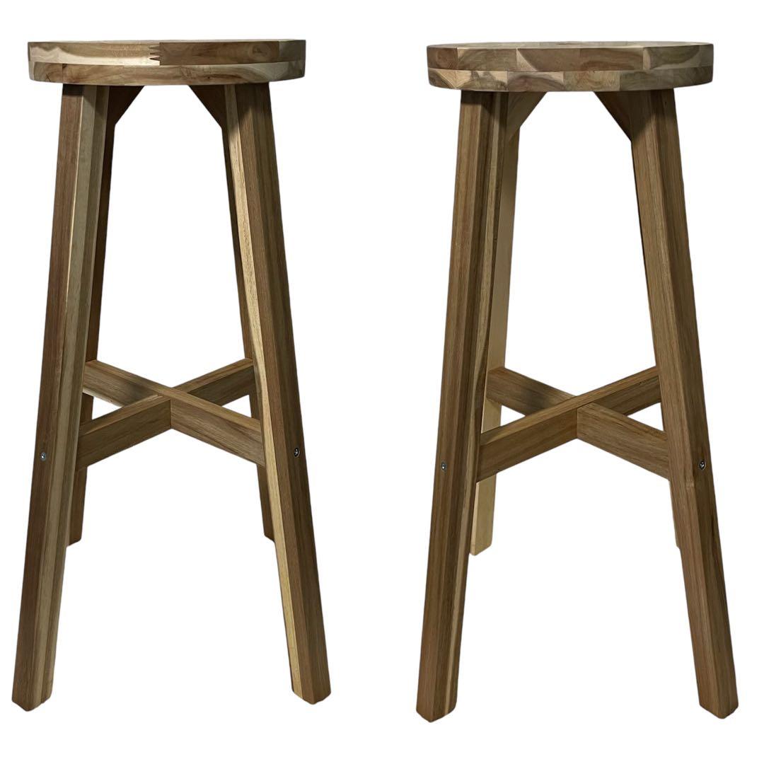 IKEA SKOGSTA ハイスツール カウンターチェア - メルカリ