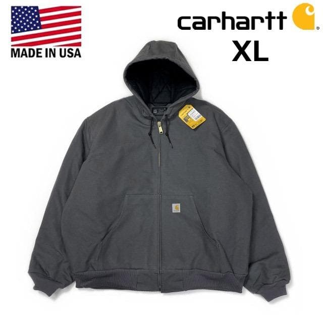 期間限定価格】カーハート アクティブジャケット(XL)グレー 181218