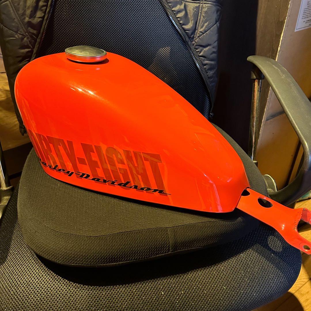 ハーレー純正 スポーツスター タンク フォーティーエイト オレンジ