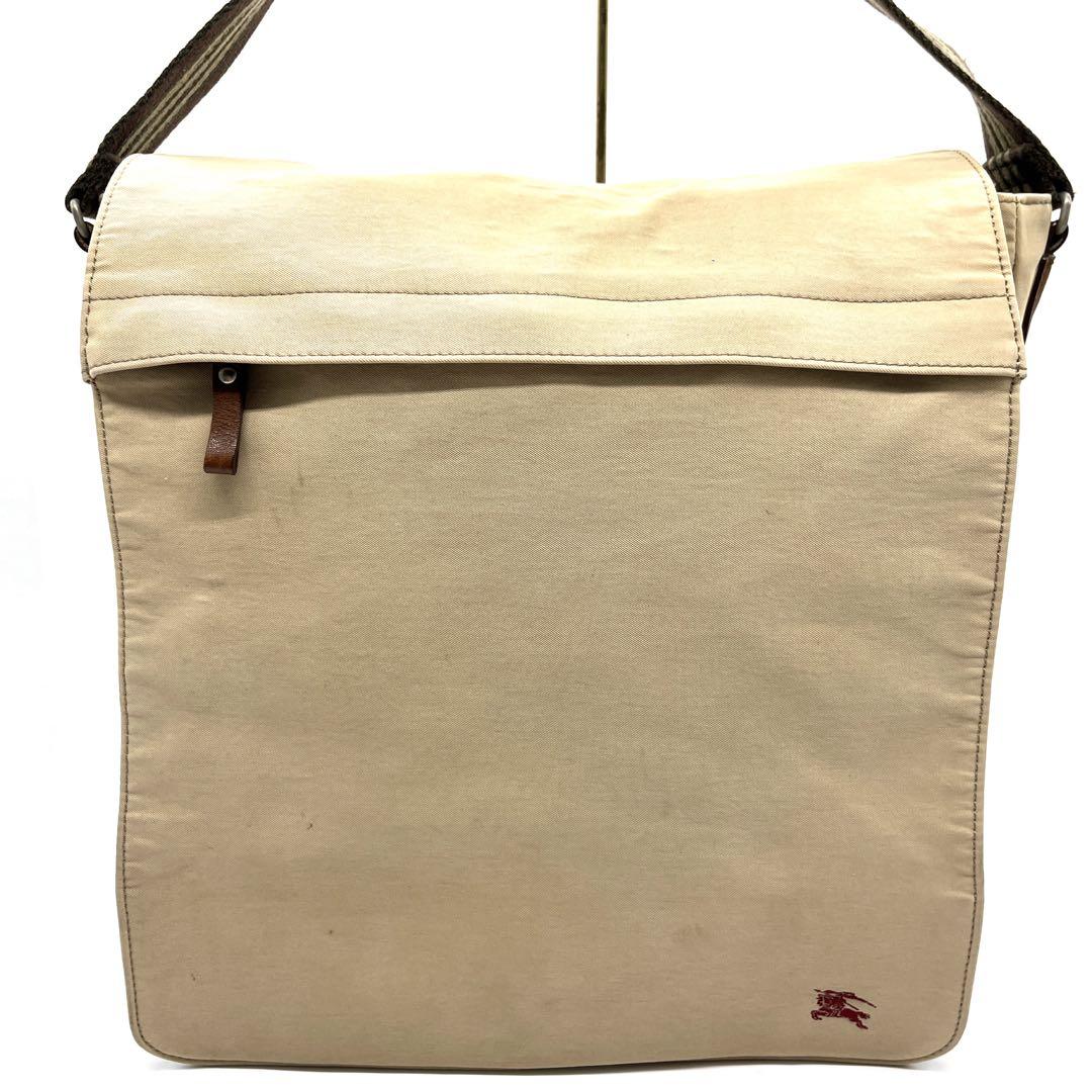 希少】バーバリーブルーレーベル メッセンジャーバック ノバチェック