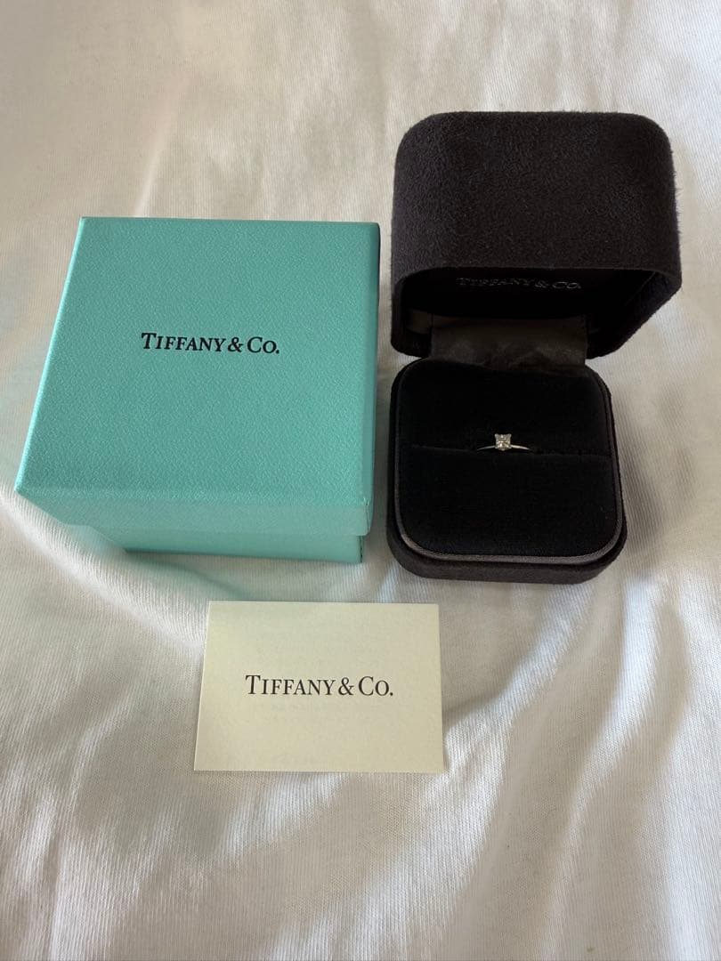 TIFFANY&Co. プリンセスカット 0.22ct PT950 US4