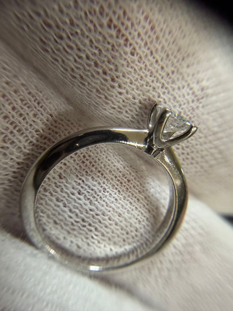 TIFFANY&Co. プリンセスカット 0.22ct PT950 US4