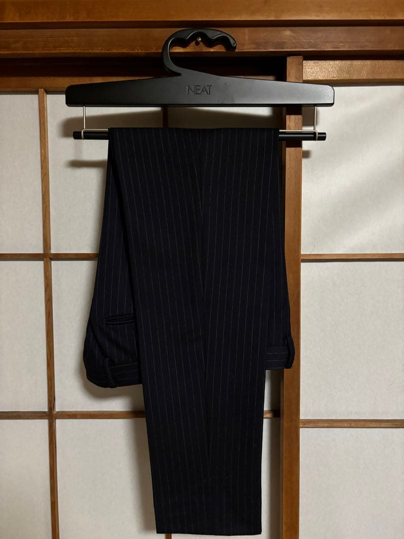 ラ*ン様 Sartoria Partenopea パルテノペア ネイビー スーツ - メルカリ