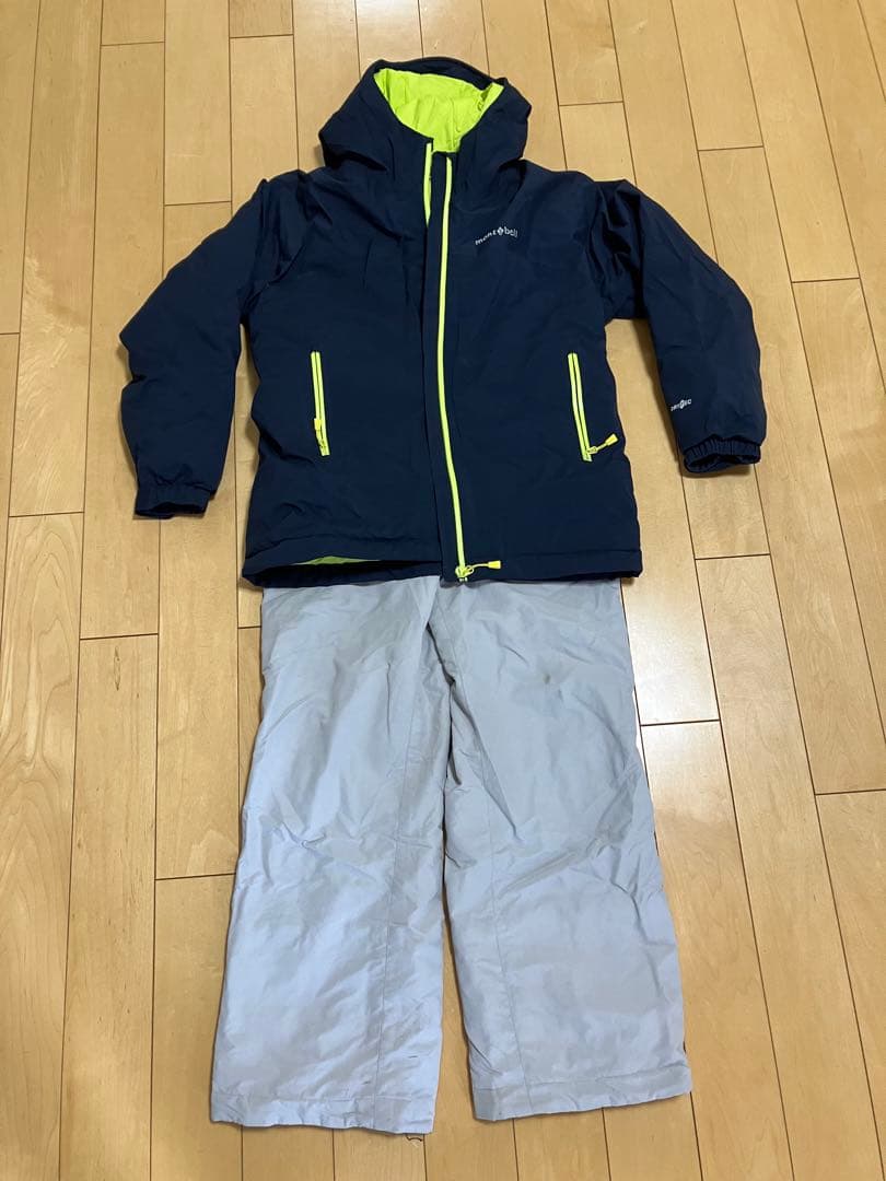 モンベル子ども用スキーウェアセット150cm 楽天市場】モンベル キッズ スキーの通販