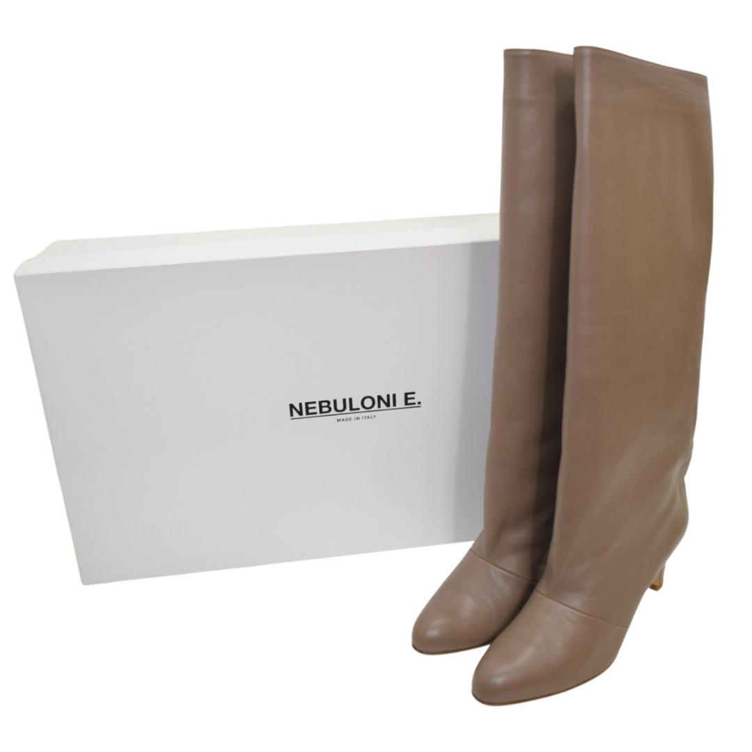 ネブローニ NEBULONI E. NAPPA HEEL BOOTSロングブーツ NEBULONI E． 7322／NAPPA ロングブーツ | maison
